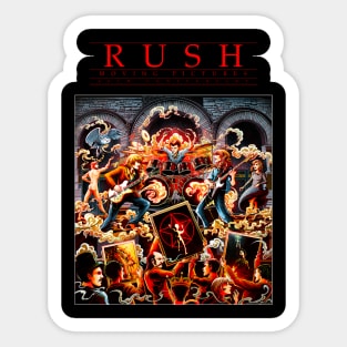 Moving Pictures Rush Band Logo Sticker